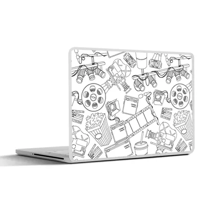 Obrázok produktu pre Nálepka na notebook - 10.1 palcov - Film - televízia - vzor