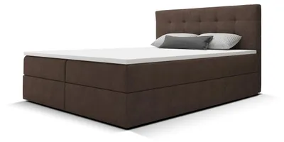 Produktbild von Doppelbett 180x200 mit Stauraum STIG 2 - braun