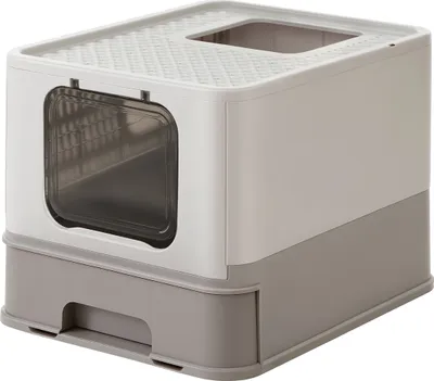 Image de Toilette pour chat Adigo gris