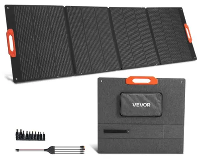 Obrázok produktu pre Solárny panel, skladací - 300 W, monokryštalický - vodotesný (IP67) - vhodný na kempovanie a turistiku