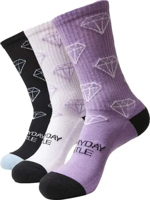 Immagine prodotto di Cayler & Sons, calze "Everyday Hustle" a righe, confezione da 2 paia, multicolore, taglia EU 43-46, uomo, multicolore, taglia EU 43-46