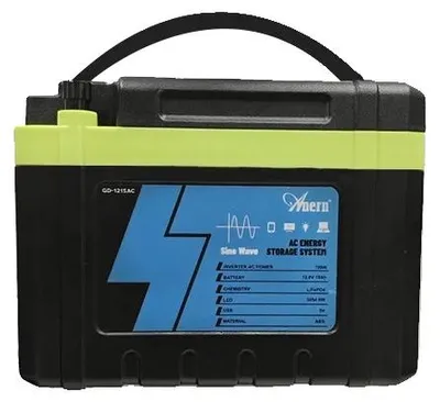 Zdjęcie produktu dla Przenośna stacja zasilania, generator awaryjny, oświetlenie LED, 12V, 190Wh