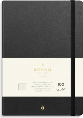 Produktbild von Burde DotNotes Deluxe A5 schwarz