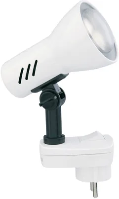 Zdjęcie produktu dla Brilon spot wtykowy 1x25W E14 z przełącznikiem biały