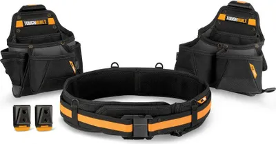 Image de Toughbuilt - ceinture et pochette pour charpentiers et couvreurs