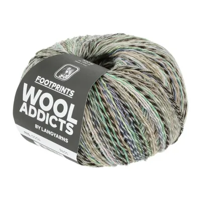 Produktbild von Lang Yarns - Footprints 0004 türkis braun blau