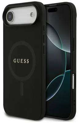 Zdjęcie produktu dla Etui Guess Saffiano Classic Logo Magsafe Do Iphone Air Czarny