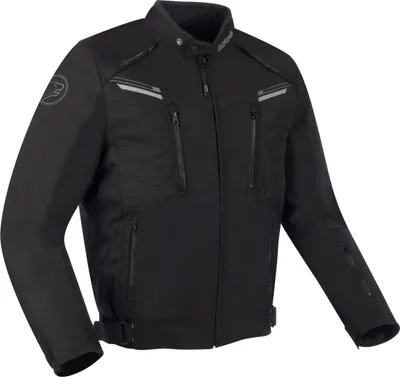 Produktbild von Bering Otago wasserdichte Motorrad Textiljacke, schwarz, L