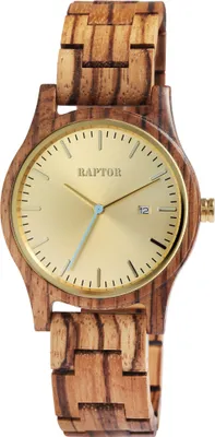 Produktbild von Raptor Uniuhr "Malte" mit Holzarmband