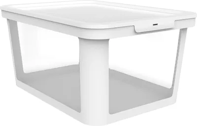 Produktbild von Box mit Stülpdeckel 45 l ALBRIS, Farbe:Mistletoe white