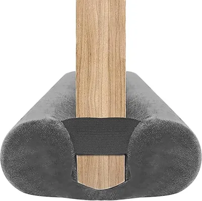 Produktbild von PromoHome® Türzugstopper für Tür - doppelseitig - 85-100 cm - grau | Türzugstopper mit Isolierung für Zugluft unter der Tür