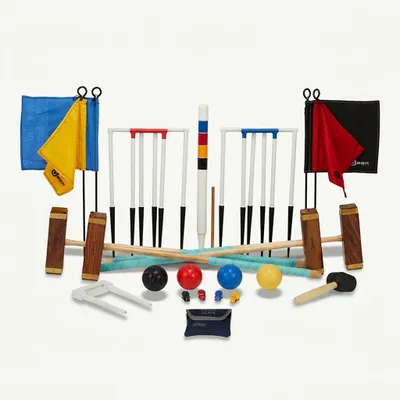 Produktbild von Meister Krocket Set - Wettkampfset - 4 Personen