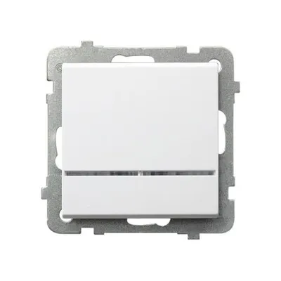 Obrázek produktu pro Ospel ŁP-1RS/m/00, Bílá, IP20, 250 V, 16 A, 71 mm, 42 mm