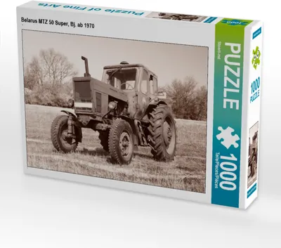 Produktbild von CALVENDO Puzzle Belarus MTZ 50 Super, Bj. ab 1970 | 1000 Teile Lege-Größe 64x48cm Foto-Puzzle für glückliche Stunden