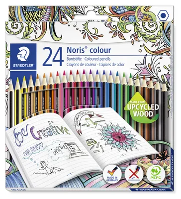 Obrázek produktu pro STAEDTLER® 185 C24JB Pastelky Noris colour 24 100 % PEFC
