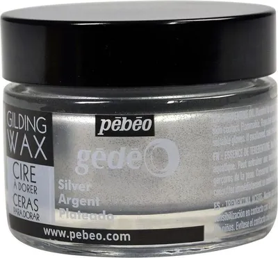 Zdjęcie produktu dla Wosk do złocenia Pebeo Gedeo, 30 ml, srebrny
