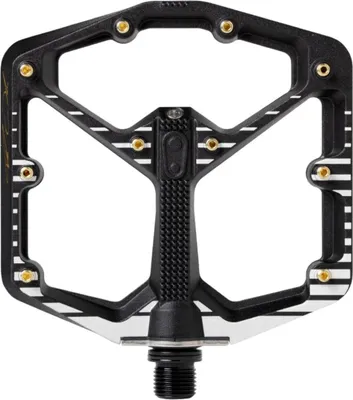 Produktbild von Crankbrothers Stamp 7 Large Plattformpedal Fabio Wibmer Edition, schwarz/weiß...