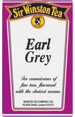 Obrázek produktu pro Černý čaj Sir Winston Earl Grey s příchutí bergamotového oleje 500g