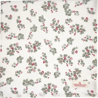 Produktbild von Greengate Scarlett Tischdecke white 150 x 150 cm