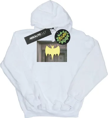 Produktbild von DC Comics - "Batman TV Series Gotham City" Kapuzenpullover für Herren BI5849 (S) (Weiß)