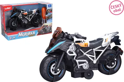 Image de Vis moto avec effets blanc 20 cm - Emballage tchèque