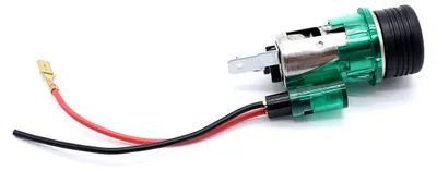 Immagine prodotto di Sostituto dell'accendisigari per connettori auto illuminati da 12 V/24 V
