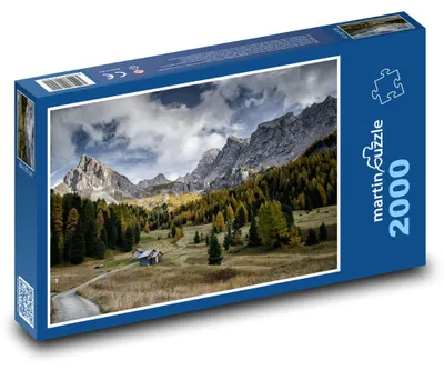 Produktbild von martinpuzzle - Puzzle 2000 Teile - Fassatal in den Dolomiten