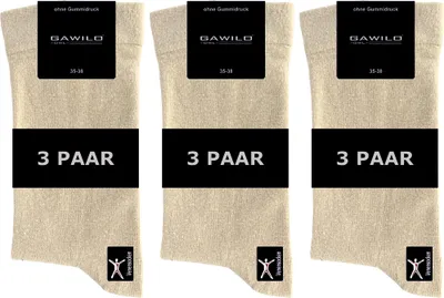 Produktbild von 9 Paar Damen Venensocken ohne drückende Naht | Socken ohne Gummi | Gesundheitssocken mit Komfortbund