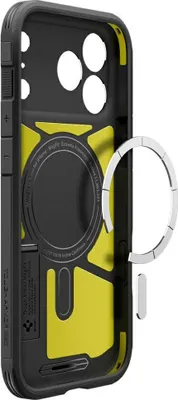 Produktbild von Spigen Tough Armor T (MagFit), Cover, Apple, iPhone 17 Pro, 16 cm (6.3"), Schwarz