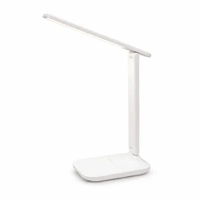Produktbild von LED Schreibtischlampe dimmbar mit Akku – 3 Lichtfarben, 10 Helligkeitsstufen, USB-C, kabellose Tischlampe für Büro, Lesen & Lernen