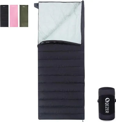 Produktbild von Ultraleichter Daunenschlafsack, kompakt, 3-4 Jahreszeiten, für Camping und Trekking