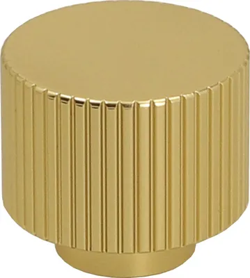 Produktbild von GA39 Knopf, gebürstetes Gold