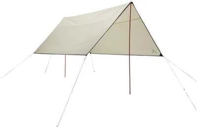 Produktbild von GRAND CANYON ZUNI 4 /  4 x 4m Multifunktion Tarp / Sonnensegel inkl. Stangen / Zeltplane/ Wasserdicht/ UV50+ Schutz / Biwak/ Camping/ Outdoor/ Garten