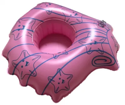 Obrázok produktu pre nafukovací držiak na poháre 21,5 cm ružový