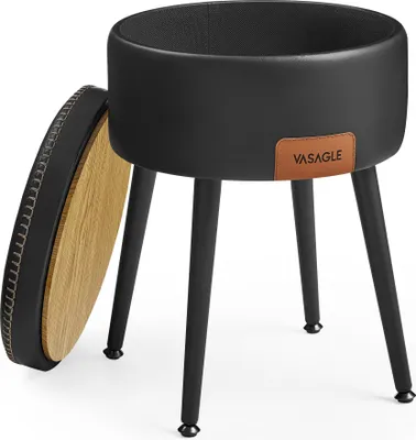 Produktbild von VASAGLE EKHO Kollektion - Sitzhocker, Sitzbank mit Stauraum, Sitztruhe, Kunstleder, bis 150 kg belastbar