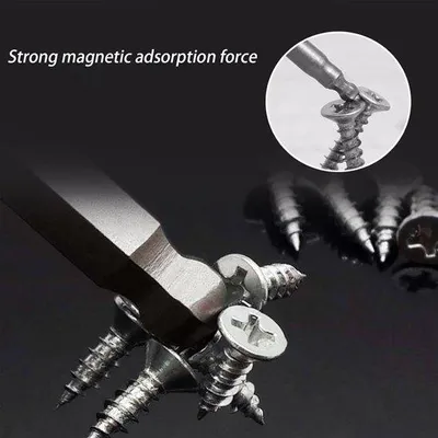 Produktbild von Famanu Schraubendreher-Set 7-teilig - 65 mm mit magnetischen Bits für Präzisionsarbeiten