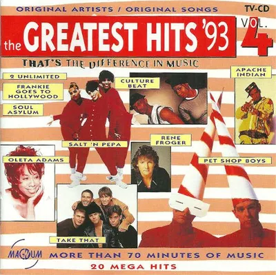 Obrázek produktu pro V/A - The Greatest Hits 93 - Vol.4
