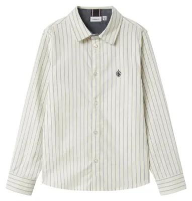 Productafbeelding van NAME IT jongensshirt Nkmnewsa Ls, kleur: Jet Stream, maat: 98