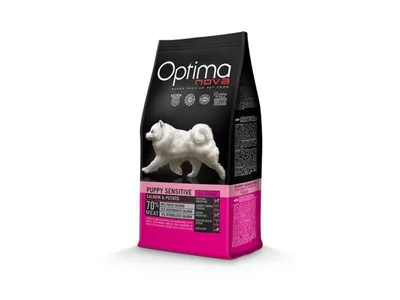 Produktbild von OPTIMANOVA Puppy Sensitive Salmon & Potato - trockenfutter für Hunde - 2kg