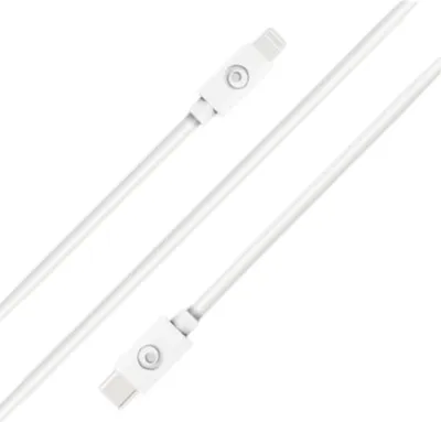 Image de Cable C/MFI 3A - 2m Recyclé Blanc