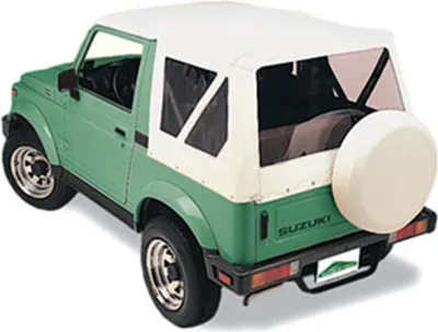 Zdjęcie produktu dla Miękki dach Pokrowiec na dach Przezroczyste szyby Suzuki Samurai 86-94