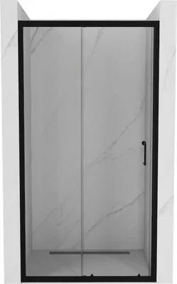 Immagine prodotto di Mexen Apia porte doccia scorrevoli 115 cm, trasparente, nero - 845-115-000-70-00