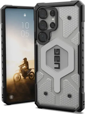 Produktbild von Urban Armor Gear Pathfinder Clear, Cover, Samsung, Galaxy S25 Ultra, 17,3 cm (6.8"), Schwarz, Silber