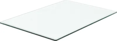 Produktbild von Glasplatte TERRY 100x50cm gehärtetes Glas 8mm Stärke Bodenplatte