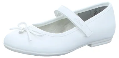 Produktbild von s.Oliver Mädchen-Ballerina mit Klettverschluss Weiß, Farbe:weiß, EU Größe:32
