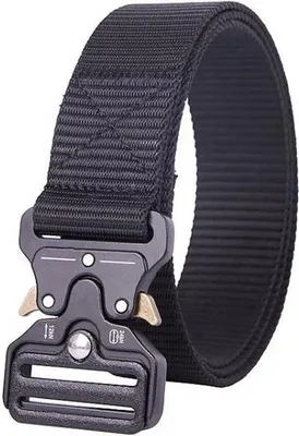 Obrázek produktu pro CHPN – Taktický pásek – Bezpečnostní kovový pásek – Vojenský pásek – Pánský a dámský pásek – Sportovní pásek pro outdoorové aktivity – Úzký pásek – Černý pásek s přezkou – Bojový pásek – Pásek s regulací momentu – Nastavitelný nylonový pásek