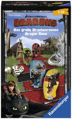 Produktbild von Dragons Das große Drachenrennen Ravensburger 23432