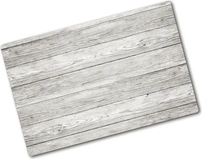Produktbild von Tulup Glas Herdabdeckplatte - 80x52 cm - Glaskeramikkochfeld-Abdeckung Spritzschutz Glasabdeckplatte - Einteilig - Sonstige - Holz - Grau