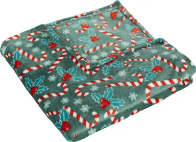 Zdjęcie produktu dla Koc polarowy ze świątecznym wzorem, 130 x 180 cm