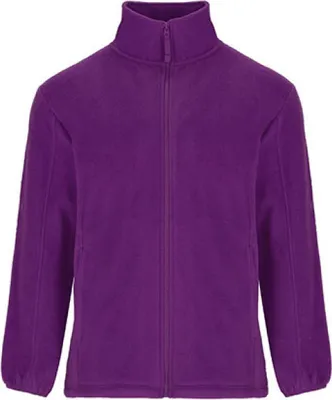 Produktbild von Roly CQ6412 | Herren Fleecejacket Artic mit hohem Kragen - Farbe: Purple 71 - Größe: S